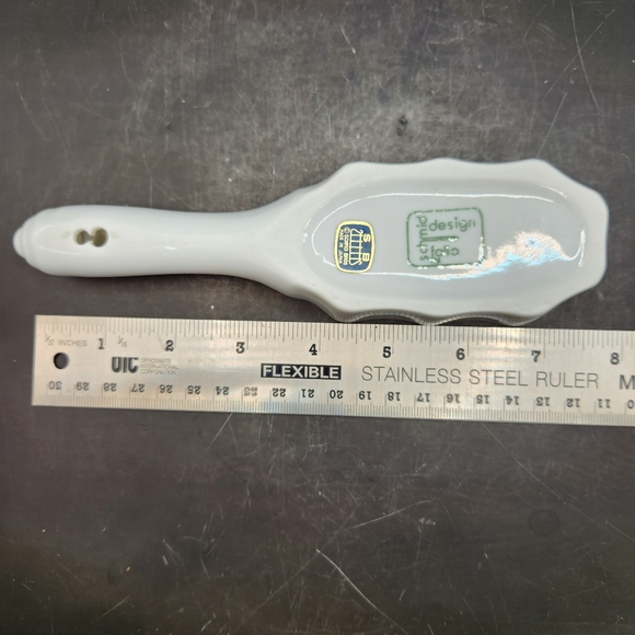 Vintage Schmid Brothers Floral White Porcelain Butter Mold Heritage Collection - Picture 4 of 6